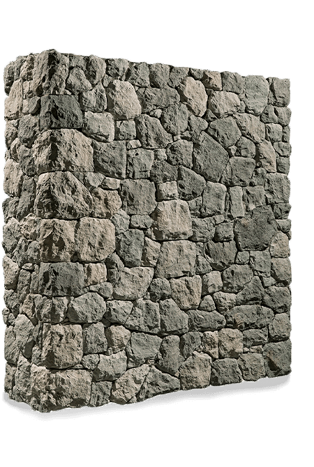 Pant de mur en pierre reconstituée rastone atlas